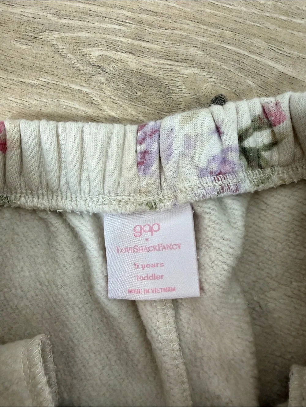Gap X LoveShackFancy Floral Sweatpants